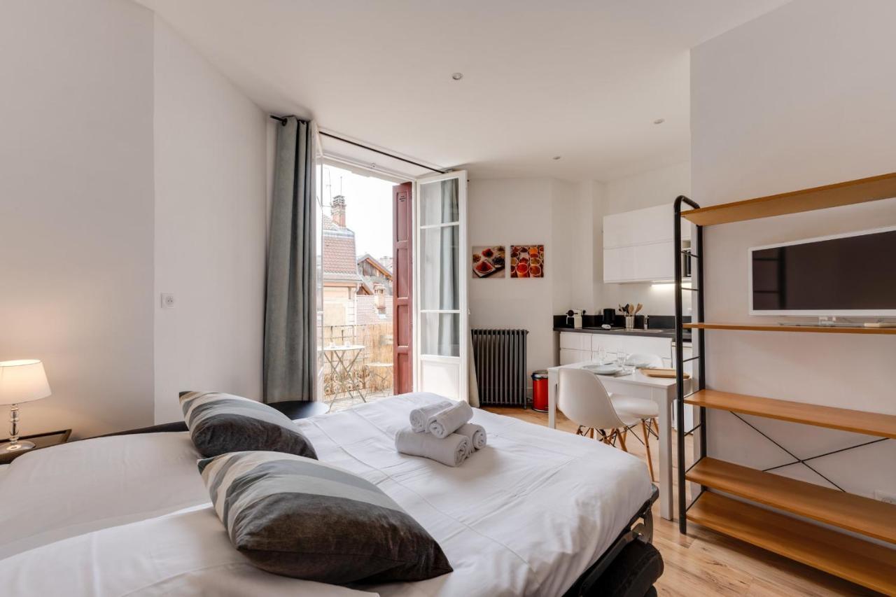 Le Mont Blanc - Charmant T1 idéal pour 2 personnes avec balcon Annecy Extérieur photo